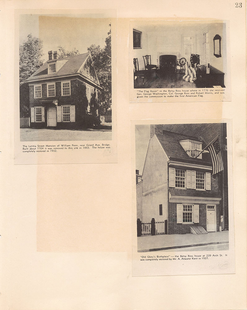 Castner Scrapbook v.18, Chestnut Street – Residences 1, page 23