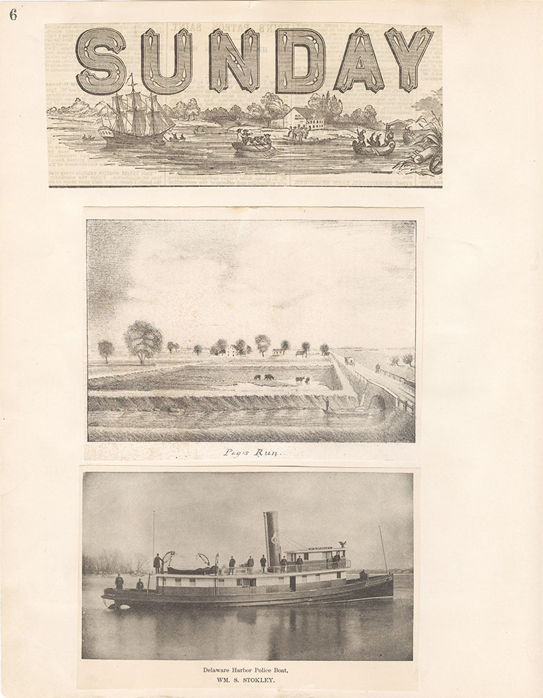 Castner Scrapbook v.20, Delaware River 1, page 6