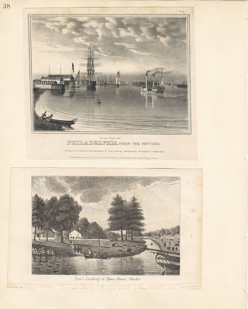 Castner Scrapbook v.20, Delaware River 1, page 38