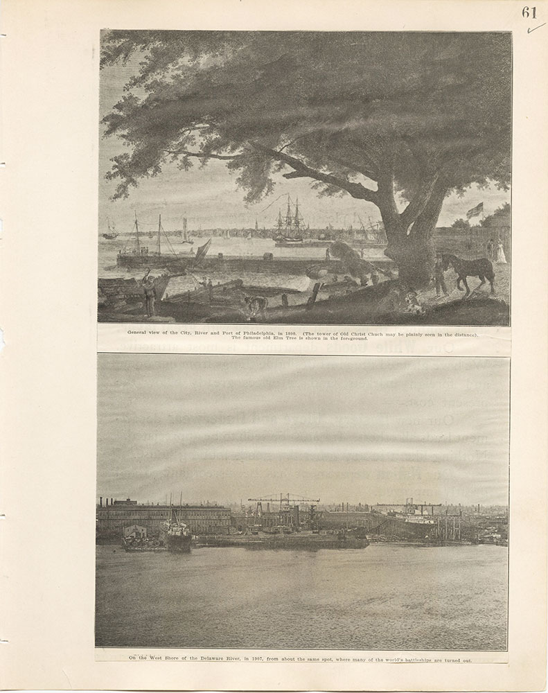 Castner Scrapbook v.20, Delaware River 1, page 61