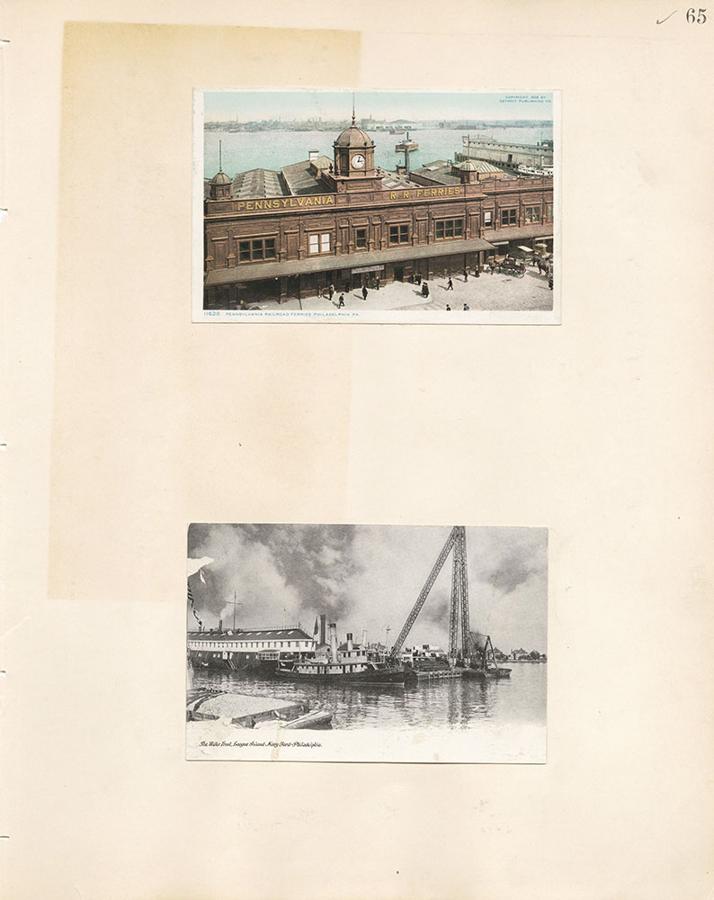 Castner Scrapbook v.20, Delaware River 1, page 65