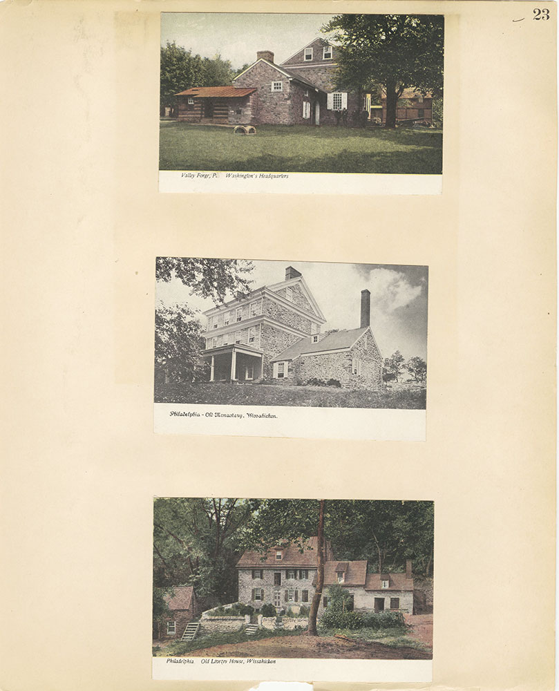 Castner Scrapbook v.27, Old Houses 4, page 23