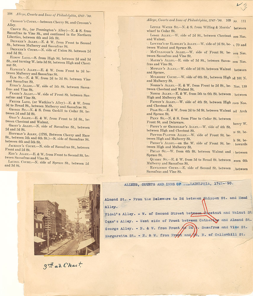 Castner Scrapbook v.32, Streets 2, page 3