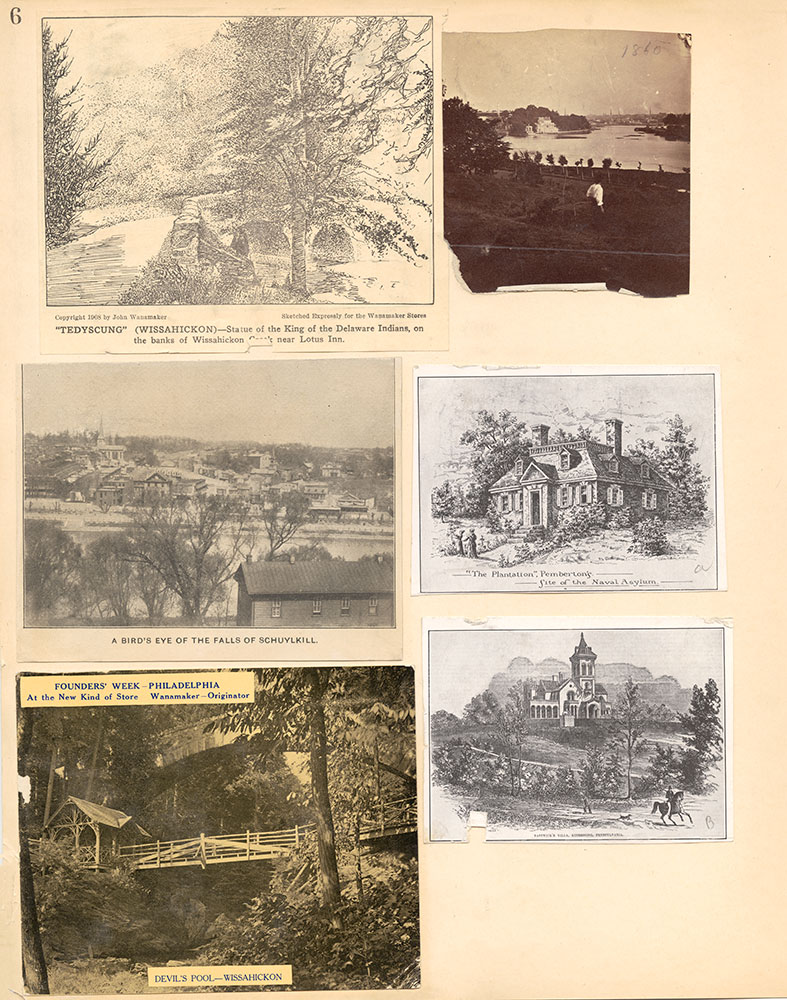 Castner Scrapbook v.34, Park and Schuylkill River 3, page 6