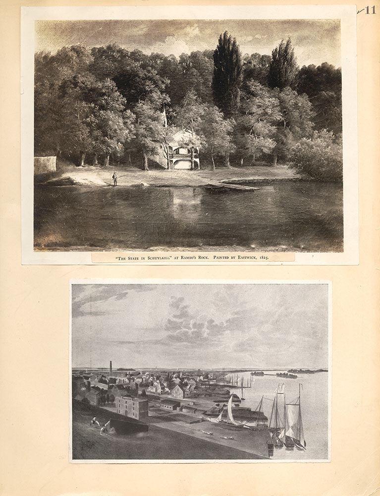 Castner Scrapbook v.34, Park and Schuylkill River 3, page 11