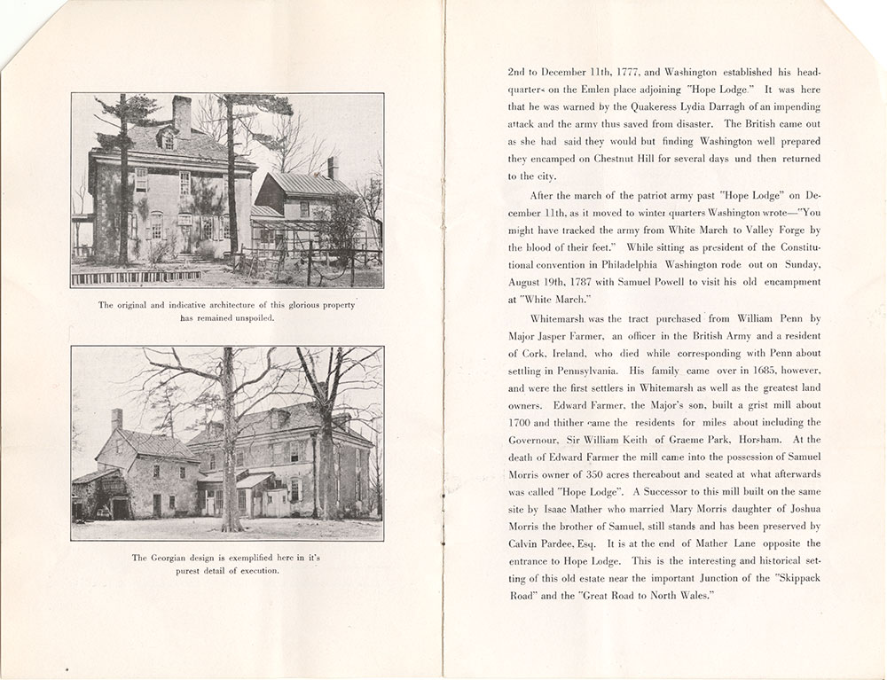 Castner Scrapbook v.36, Old Houses 7, page 0 (inside front cover)