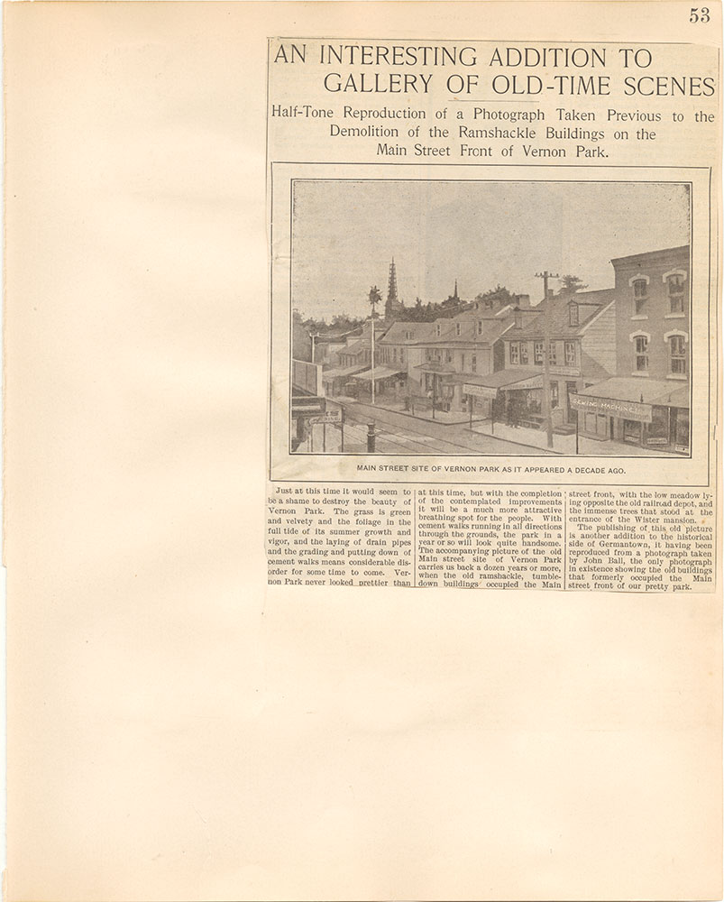 Castner Scrapbook v.38, Germantown 2, page 53