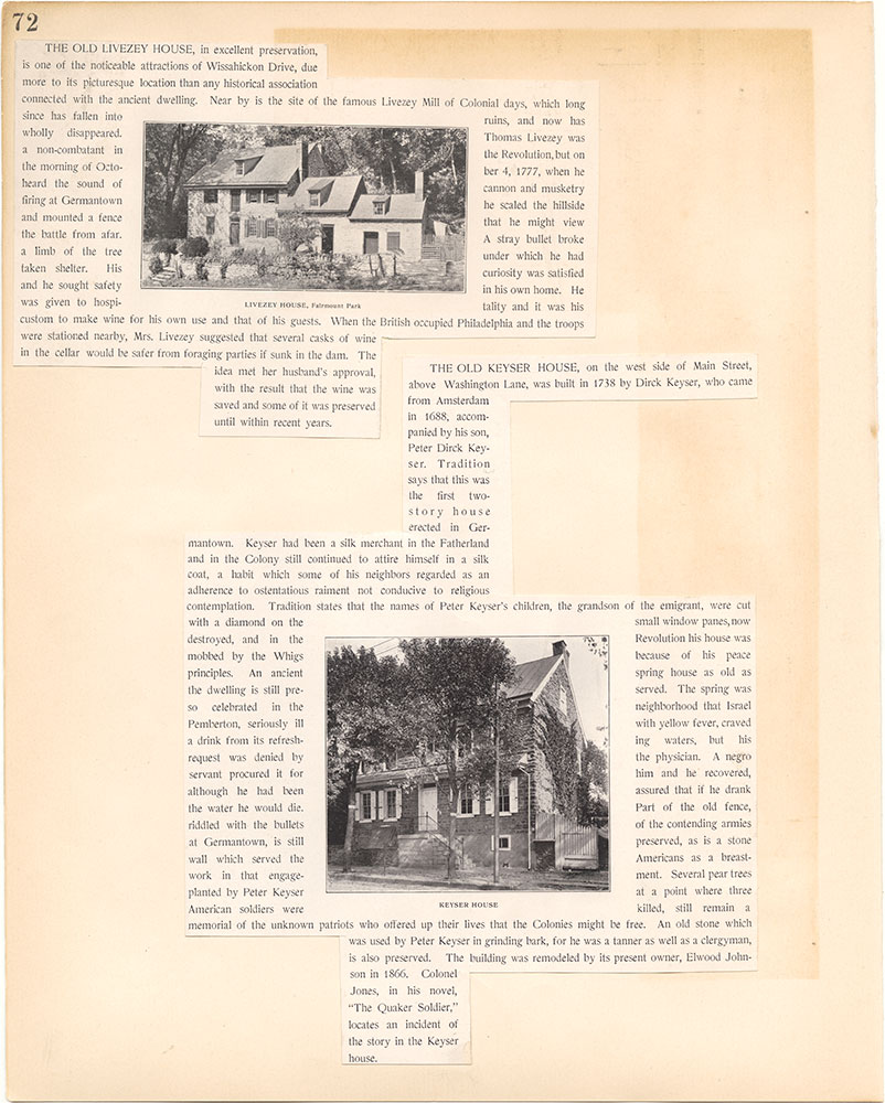 Castner Scrapbook v.38, Germantown 2, page 72