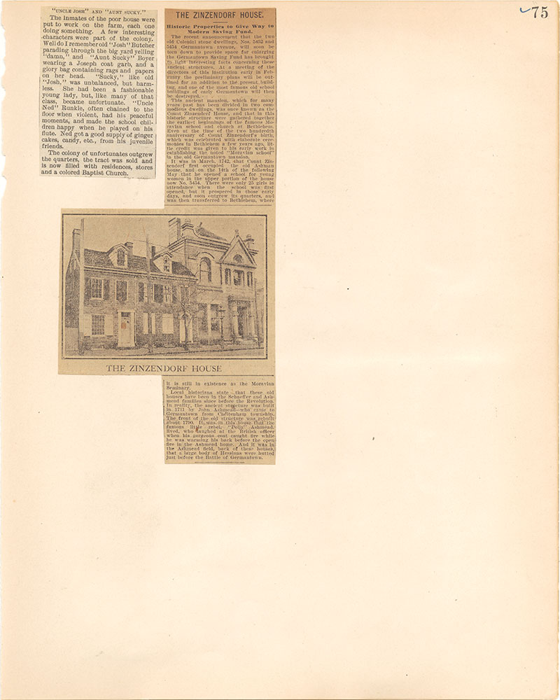Castner Scrapbook v.38, Germantown 2, page 75