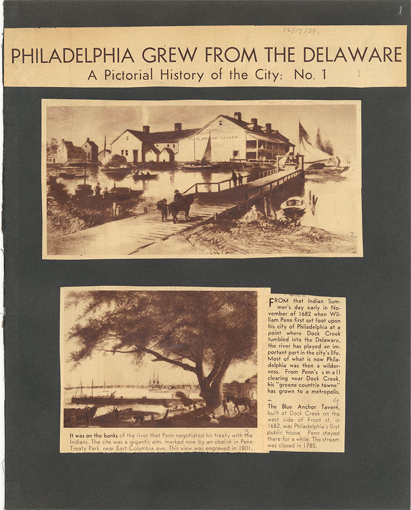 Castner Scrapbook v.46, Delaware River 2, page 1