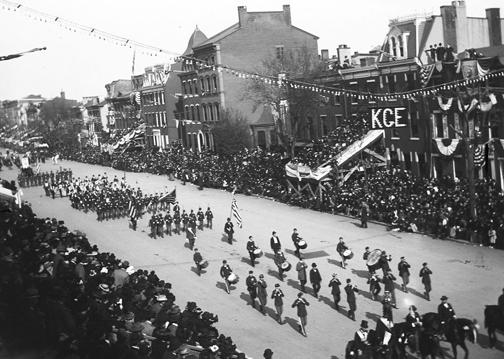 St. Vincent's Cadets- Germantown, Peace Jubilee Parade