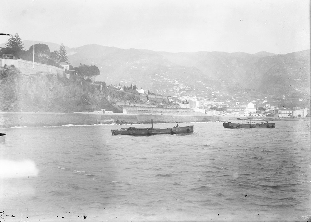 View from Steamer of Funchal, Maderia