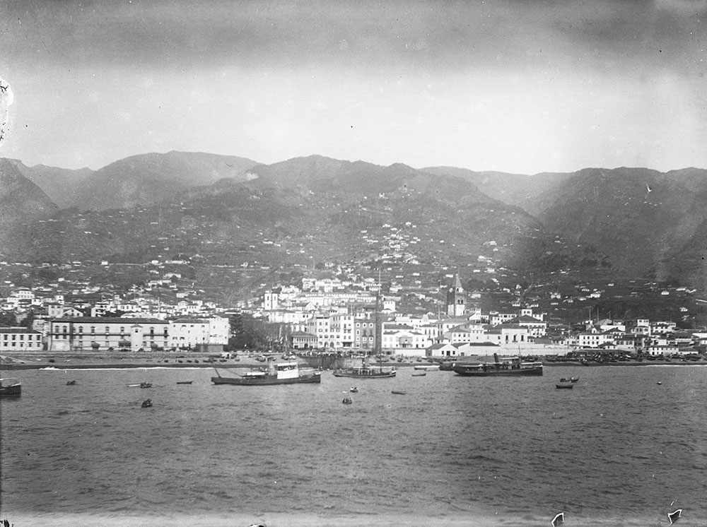 View of Funchal from Steamer