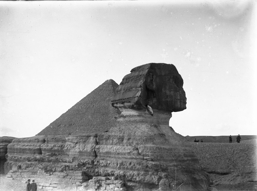 The Sphinx and Great Pyramid