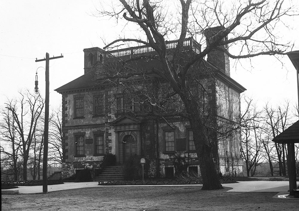 Fairmount Park, Mt. Pleasant Mansion (1761), Drive Front