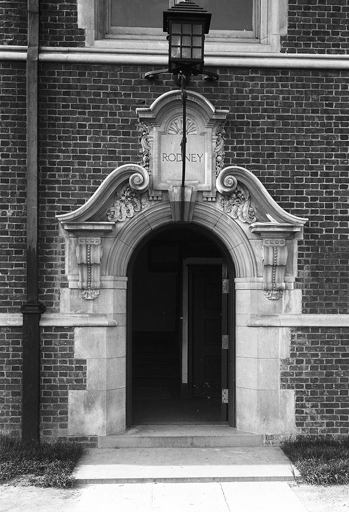University of Pennsylvania, Dormitories, Entrance to Rodney House