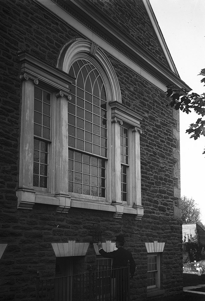 Mennonite Meeting House, Window