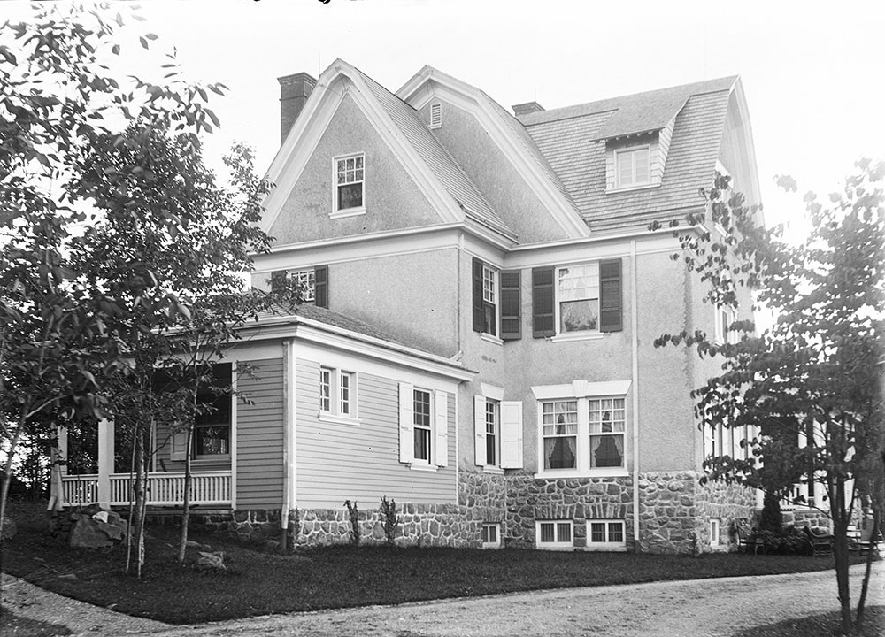 Samuel Eckert residence, Devon, PA, side elevation