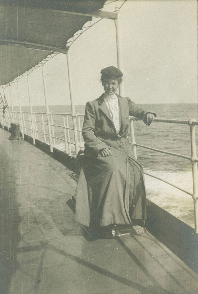 Woman on Ship