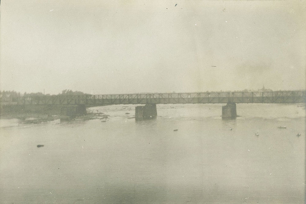 Water Scene with Bridge