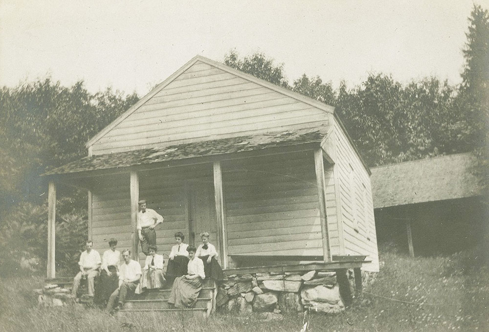 People Sitting on Porch