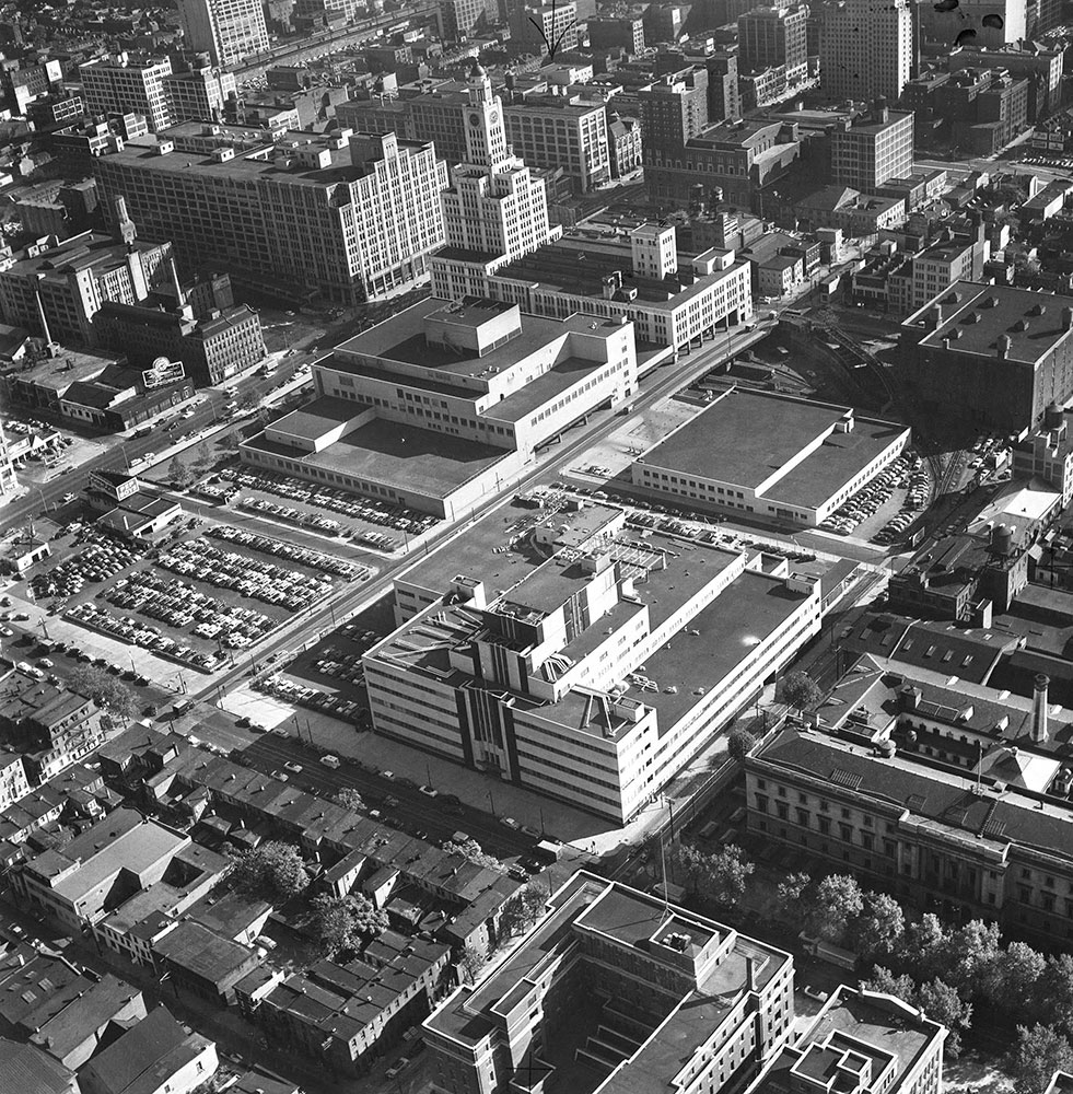 Aerial views Smith, Kline & French plant