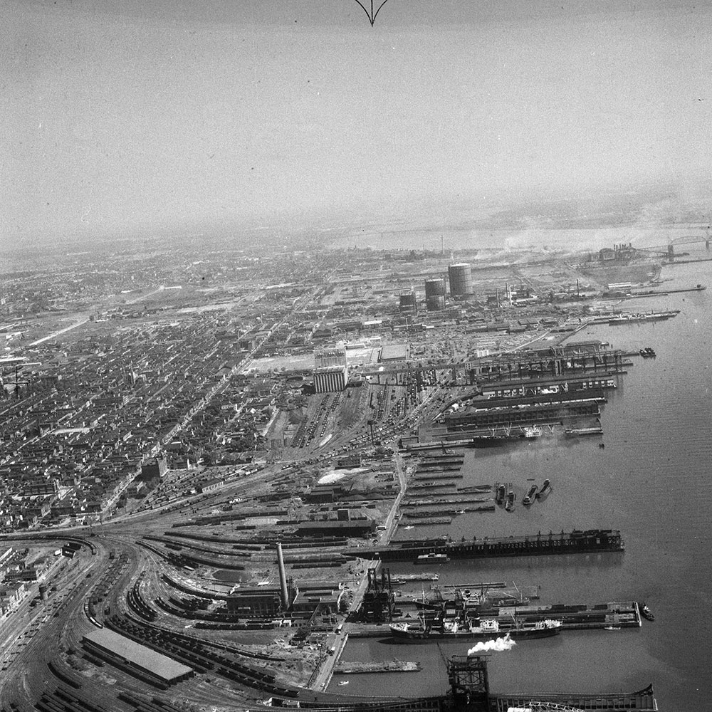 Aerials Port Richmond Piers