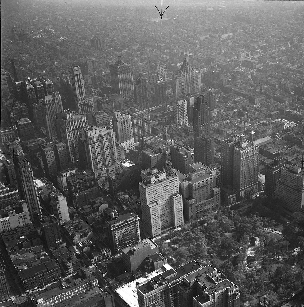 Aerial View, Rittenhouse Claridge Apartments