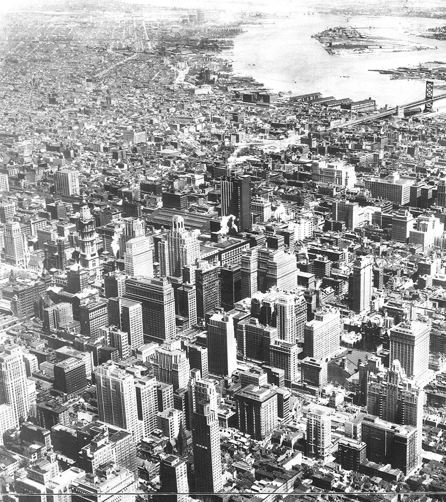 Aerial View, Center City