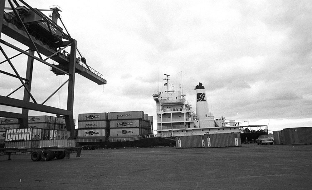 Ship yard