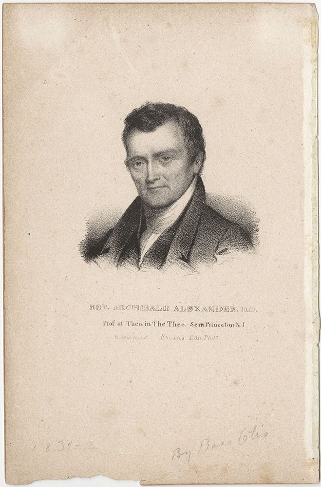 Rev. Archibald Alexander, D.D.
