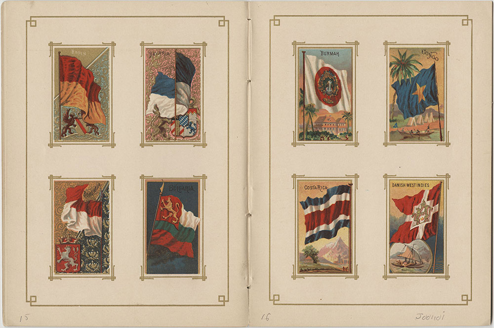 Flags of All Nations and the United States of America - Pages 15 & 16