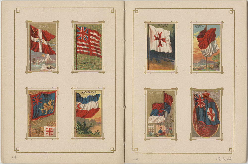 Flags of All Nations and the United States of America - Pages 19 & 20