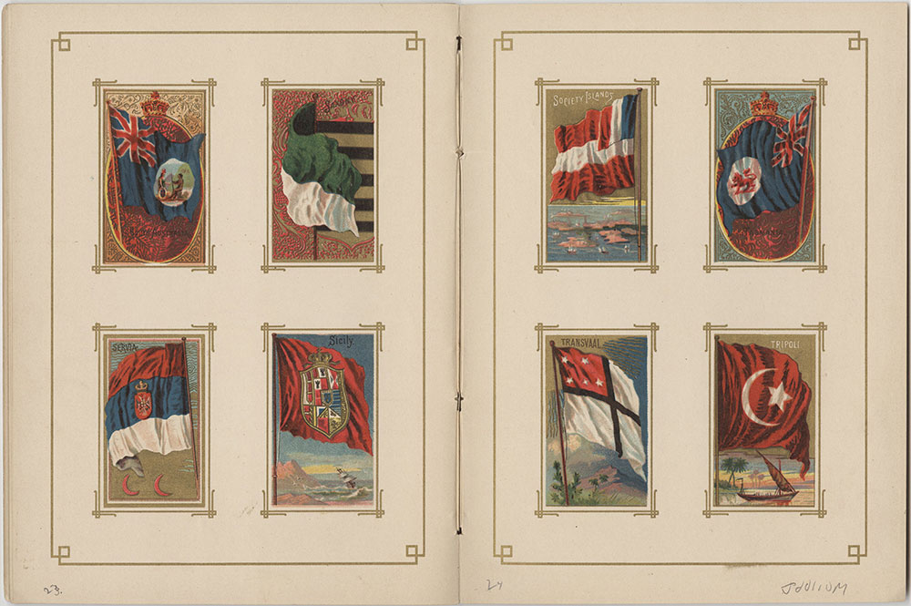 Flags of All Nations and the United States of America - Pages 23 & 24