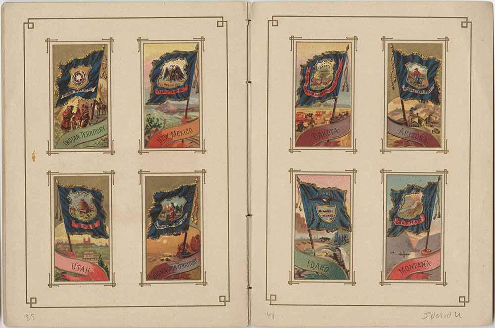 Flags of All Nations and the United States of America - Pages 39 & 40