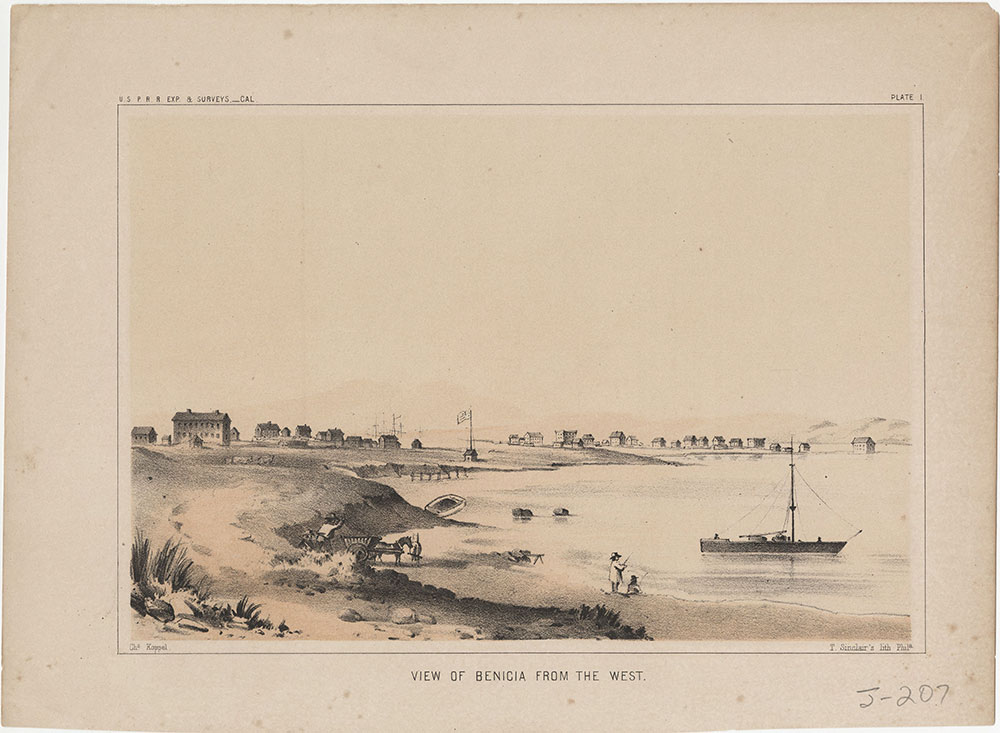 View of Benicia from the West