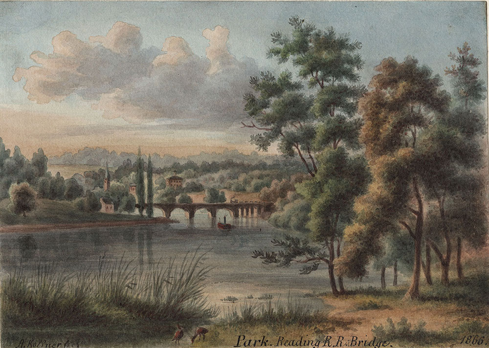 Park, Reading Railroad Bridge