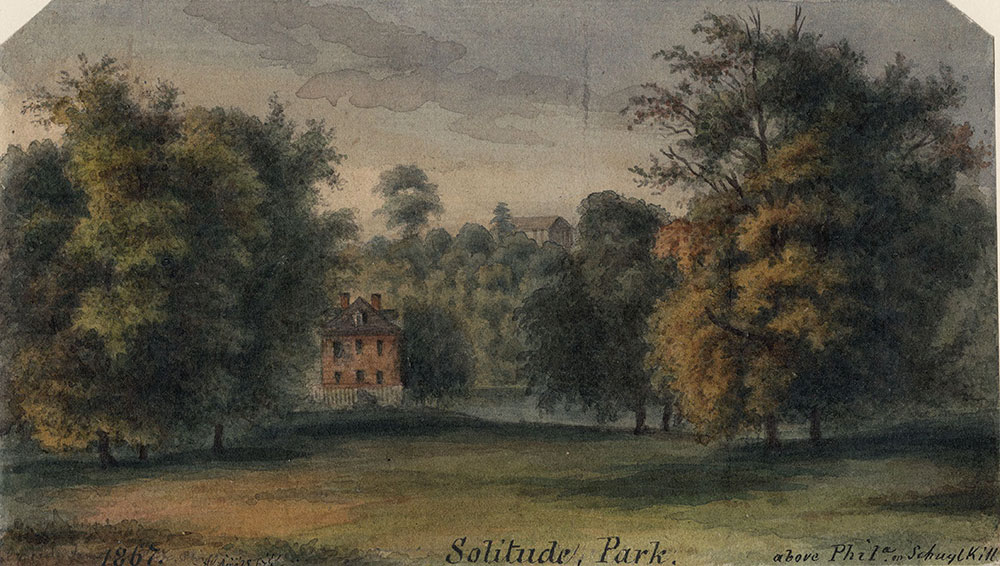 Solitude, Park, above Philadelphia on Schuylkill River