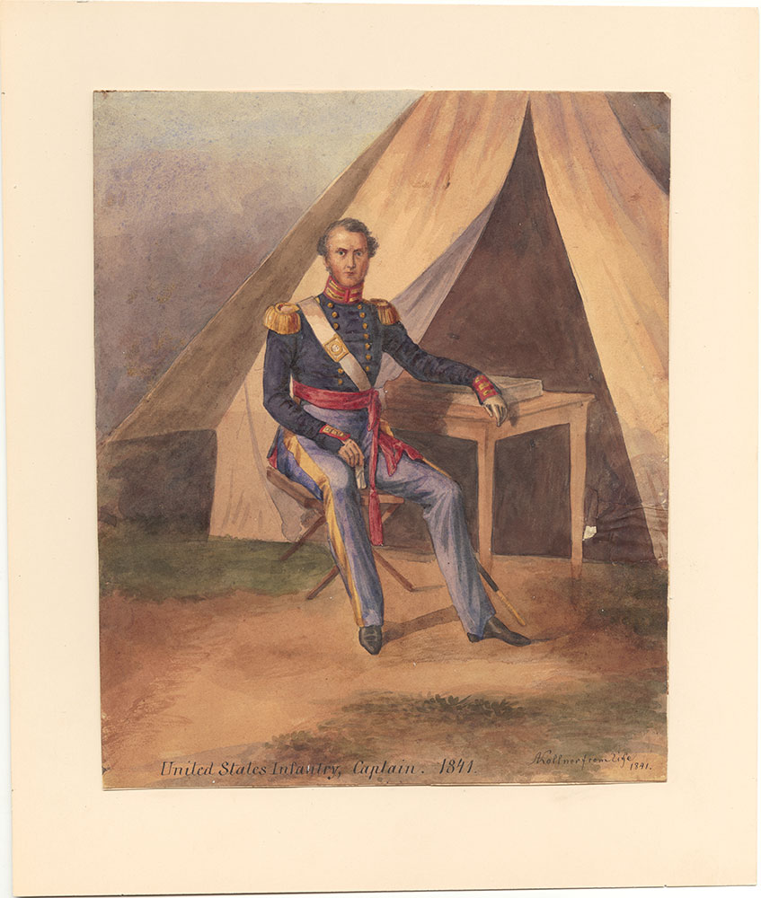United States Infantry, Captain. 1841
