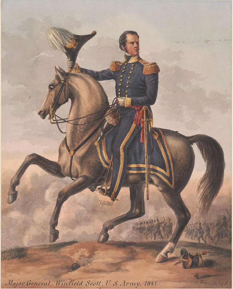 Major General Winfield Scott, US Army 1841