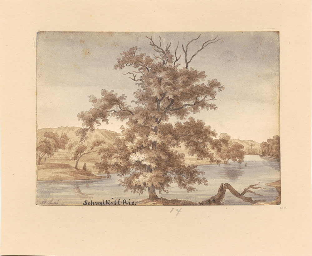 Schuylkill River October 1844