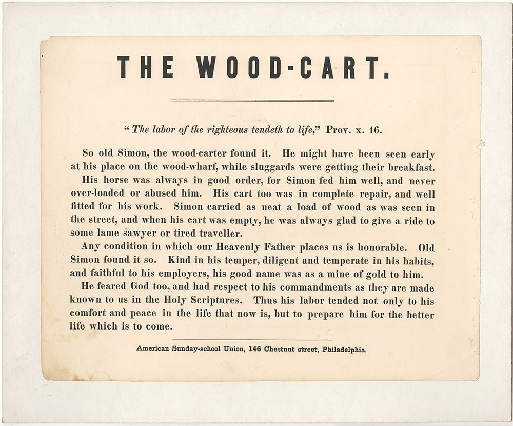 The Wood-Cart [commentary]