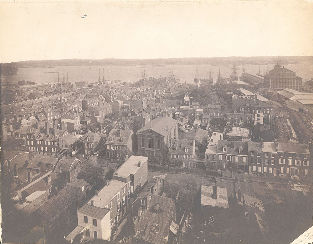 Panorama of Philadelphia, east view