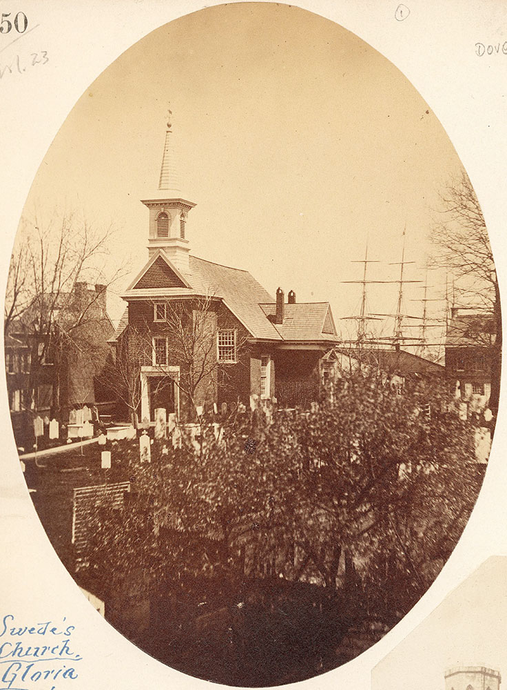 Gloria Dei (Old Swedes') Church, Swanson Street near Christian