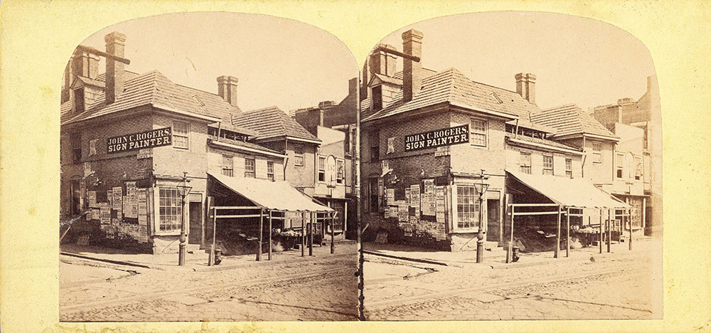 Slate roof house, 2nd & Sansom