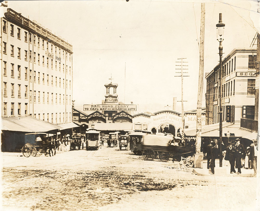 Market Street at the Delaware River Front