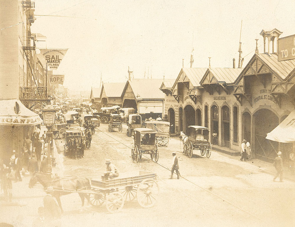 Delaware Avenue, north from Market Street