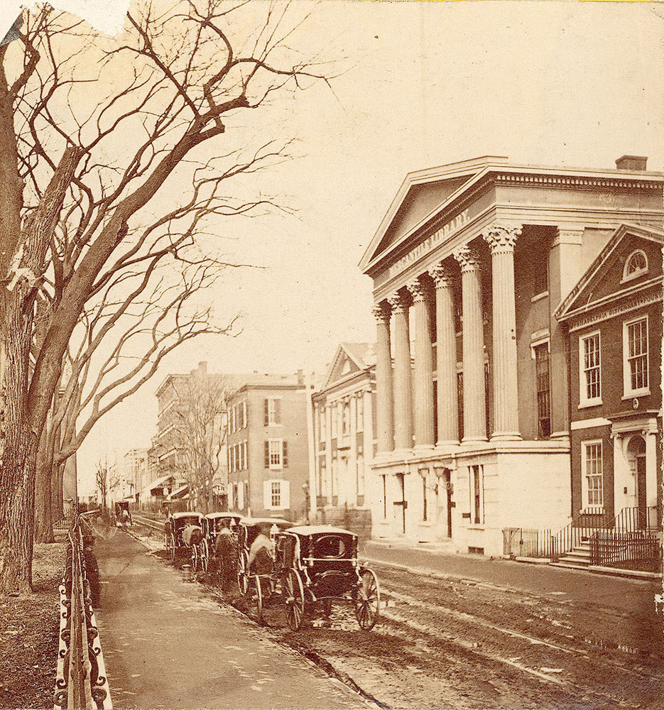 Mercantile Library, 5th Street at Library, southeast corner