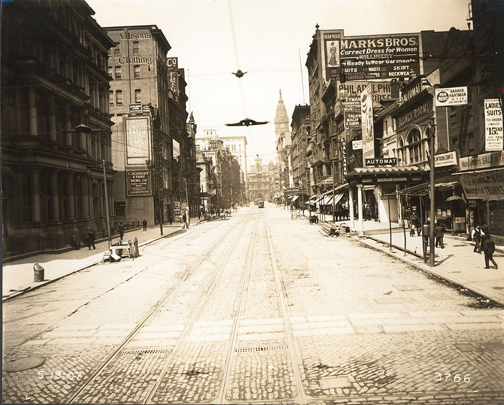 Market Street, west from 9th