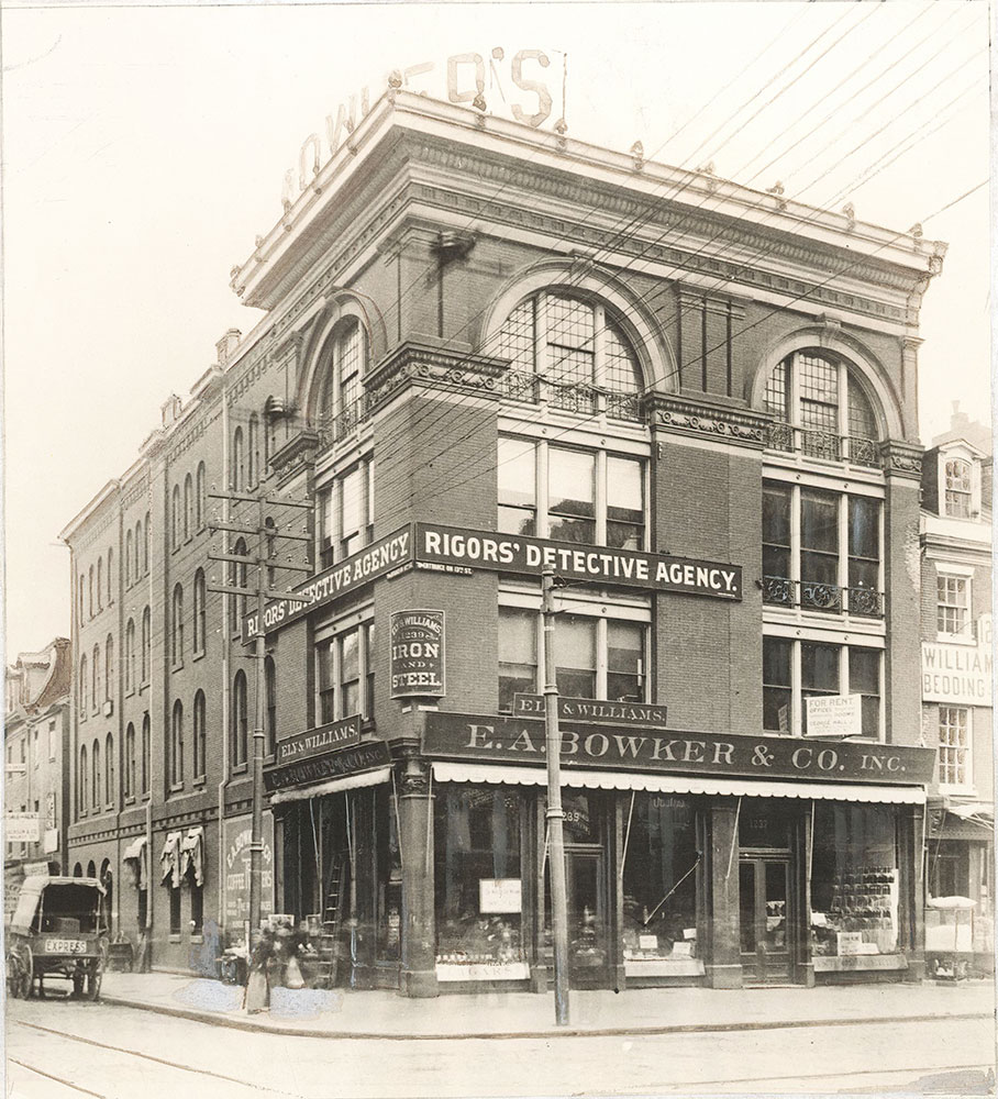 Market Street at 13th, northeast corner